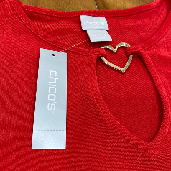 NWT. Chico’s, women’s size 4/6 top. - Picture 2 of 10